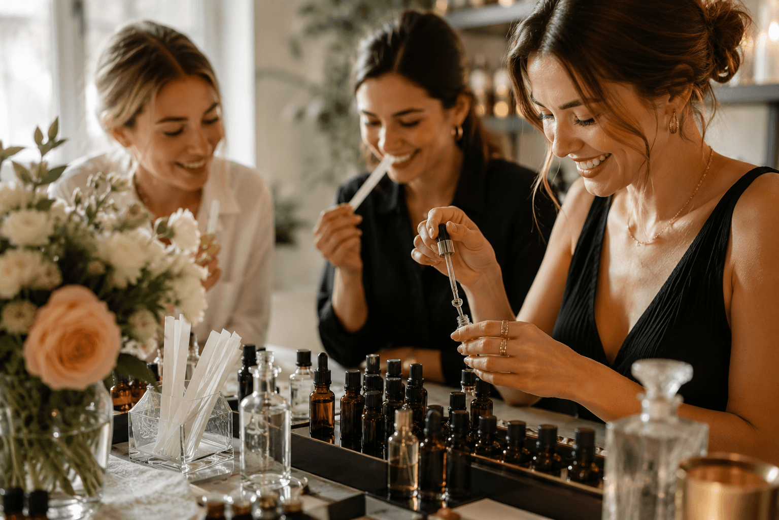 Atelier à domicile — Créez votre parfum personnalisé